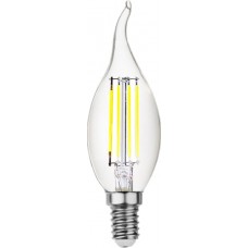 6 WATT E14  BEYAZ KIVRIK BUJİ RUSTİK AMPUL ERD-94